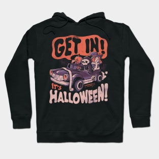 Get In Its Halloween - Halloween Pumpkin Skull Gift Hoodie